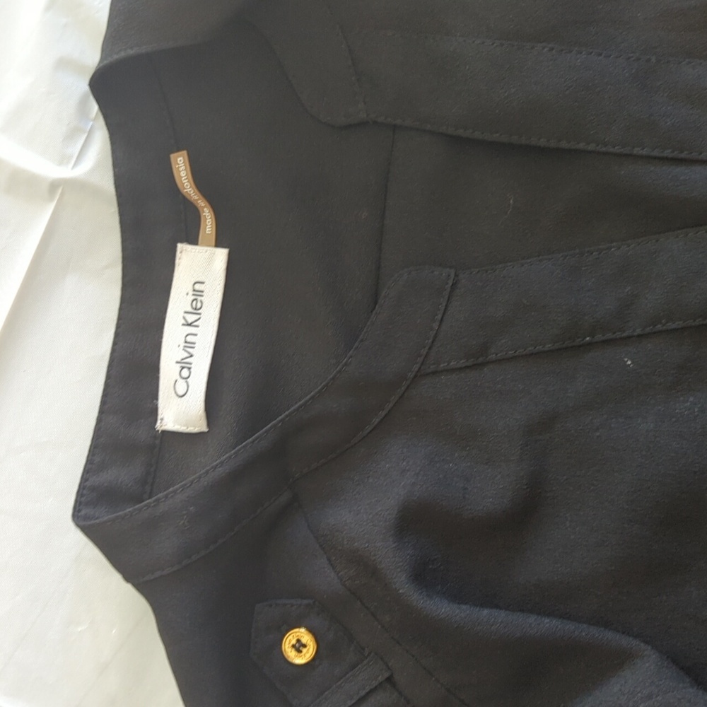 Calvin Klein Button Down Top - Picture 2 of 8
